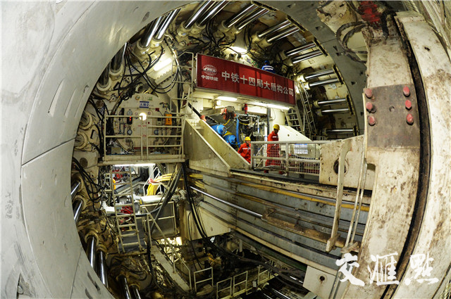 全球首條特高壓過江隧道工程掘進過半