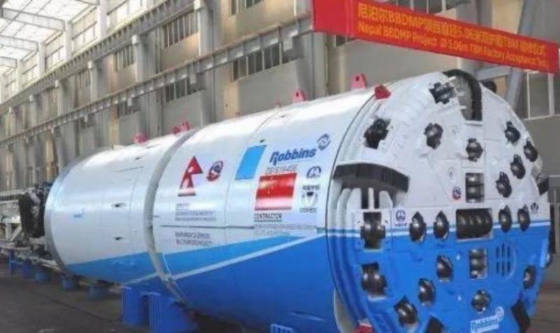 Bhairi Babi Divergence：完成工作的40％，約5公里的隧道隧道礦山