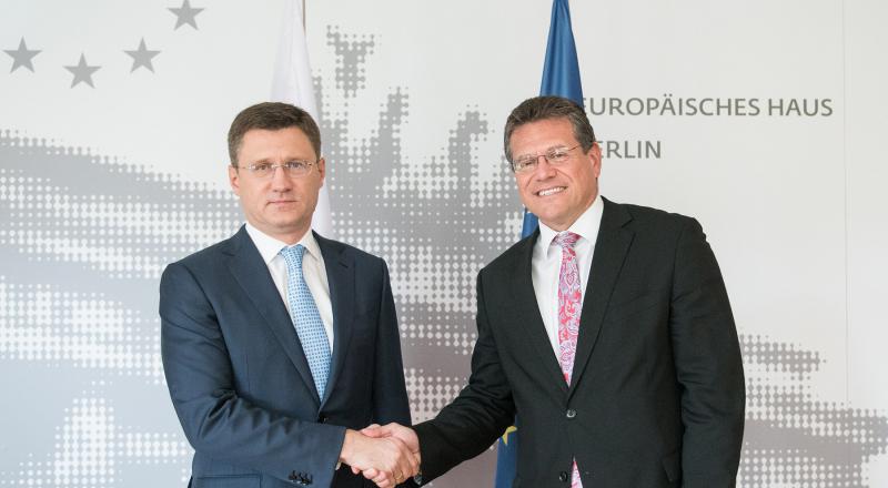 歐盟，俄羅斯，烏克蘭建立三邊天然氣談判