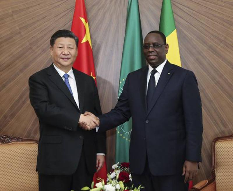 中國同塞內加爾簽署“一帶一路”合作文件