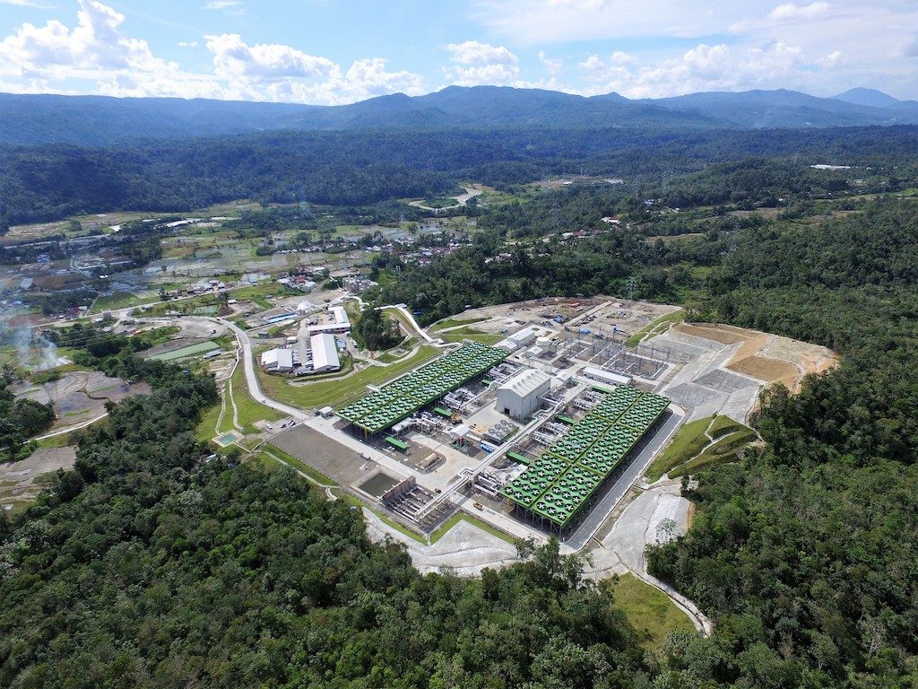 Sarulla地熱發電廠由印度尼西亞總統Joko Widodo宣誓就職
