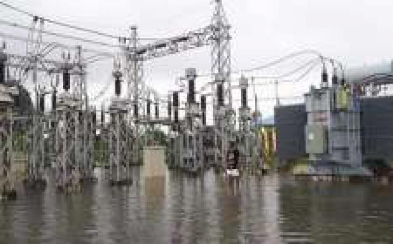 緬甸受洪水影響，部分地區已經切斷了電力