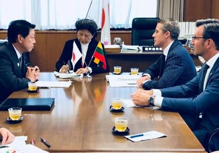 能源部長訪問東京的重點：可再生能源，Ignalina核電廠退役和能源安全