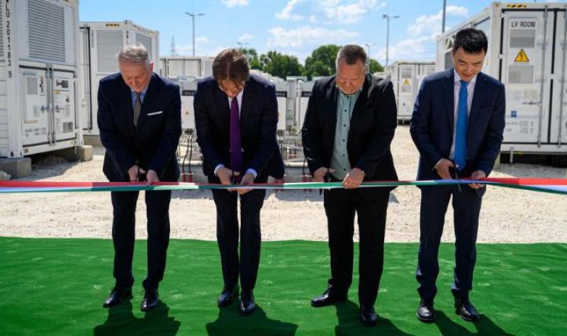 MET集團啟用匈牙利最大的電池儲能系統