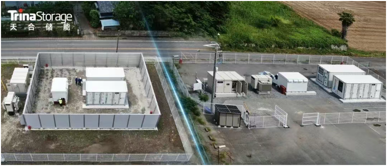 日本首批！天合儲能兩座電站三周極速交付