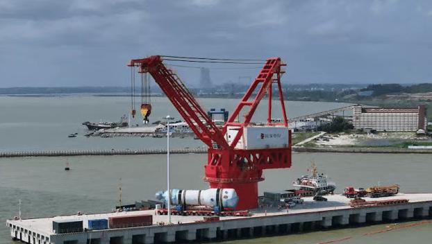 重量級“蒸汽管家”入駐，廉江核電1號機組關鍵設備運抵現場