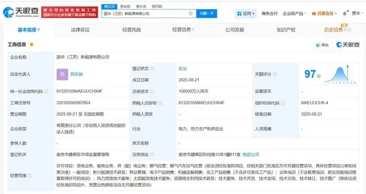 國家能源集團新公司成立！