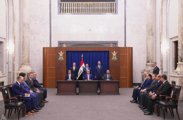 伊拉克與?？松梨诤炇鹗秃献鲄f議推動馬吉努恩油田開發