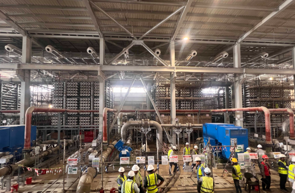 沙特賈富拉海水淡化項目順利實現首次產水