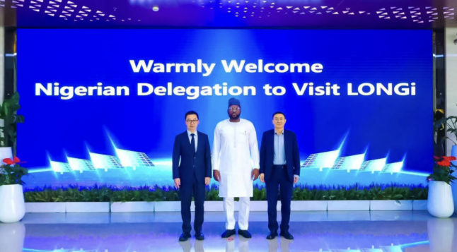 尼日利亞與隆基綠能合作推進本土太陽能電池板制造