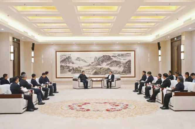 中核集團、中國石油、中國華能等多家能源央企與內蒙古自治區及包頭市高層互動