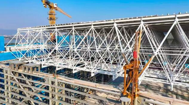 中國陽江三山島海上風電柔性直流輸電工程建設取得新進展