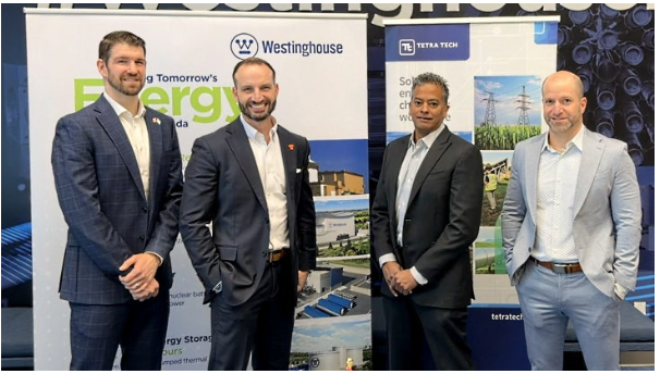 西屋公司與Tetra Tech達成核電項目合作，共同推進加拿大清潔能源發展