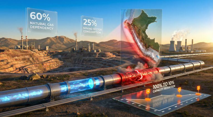 秘魯管道破裂引發能源危機，動用儲備應對銅礦生產中斷