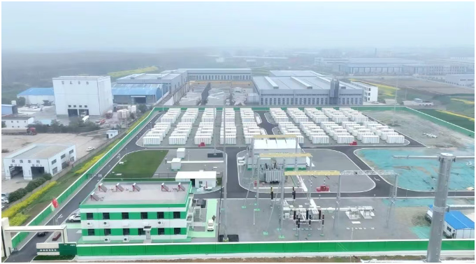 總投資7.6億元！河南最大電網側儲能電站投運